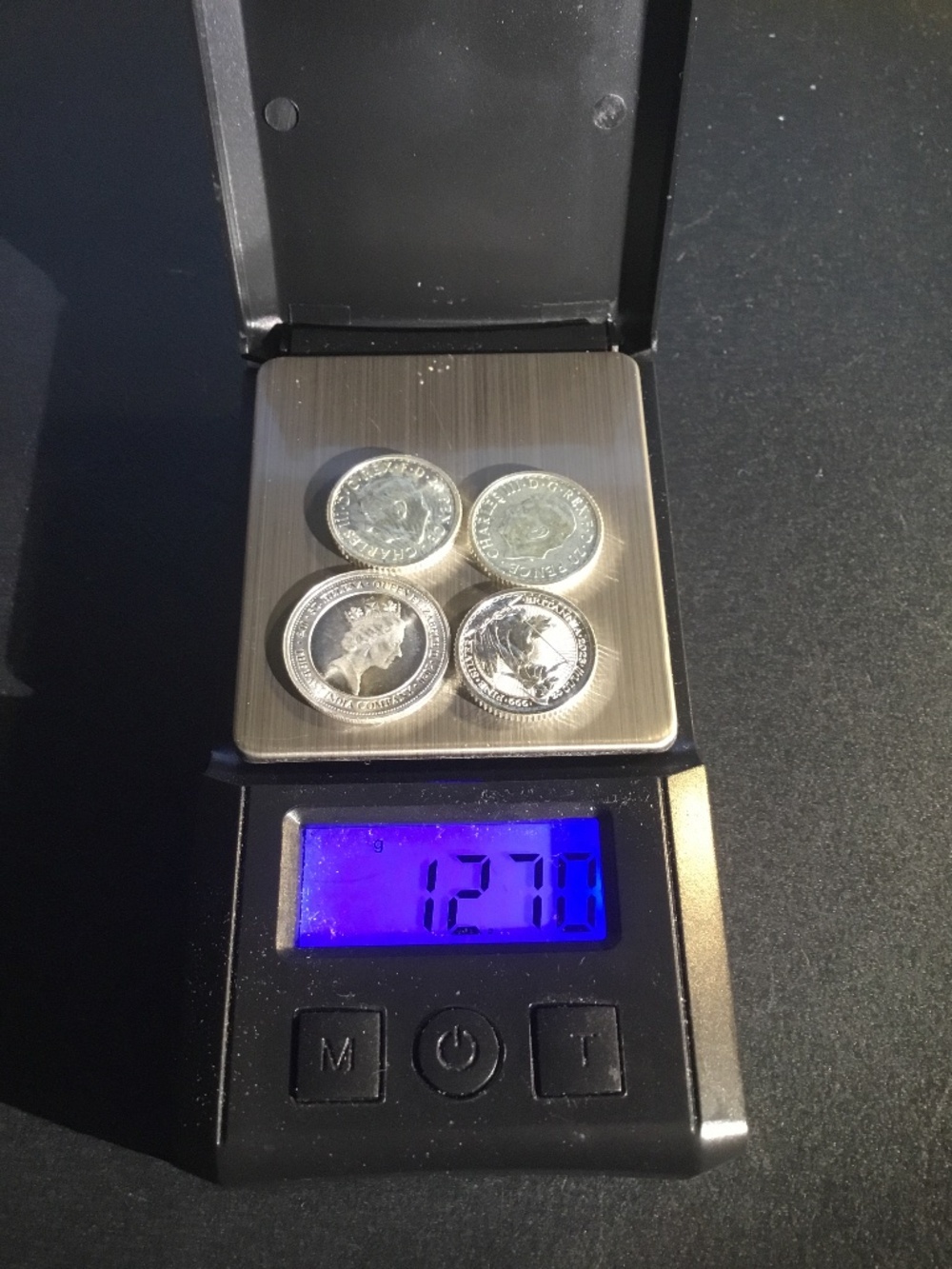12.70 grams of silver==.999 Pure Silver==We Love Offers==